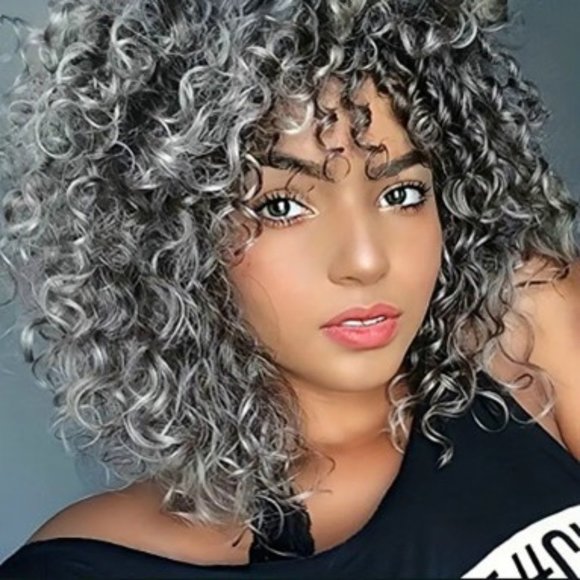 BEAUTIFUL LADIES CURLEY RINGLETS WIGS NWOT-JUST PURCHASED - Picture 2 of 2